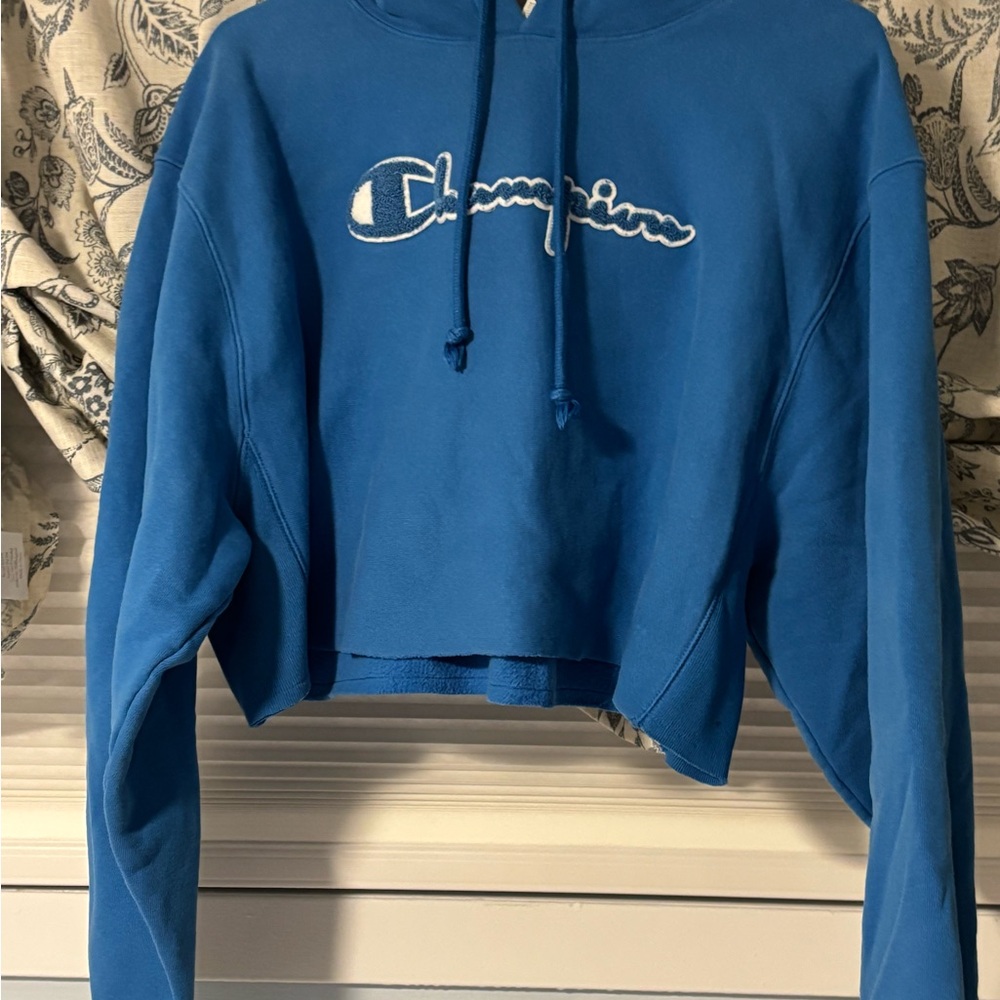 Champion Blue hoodie